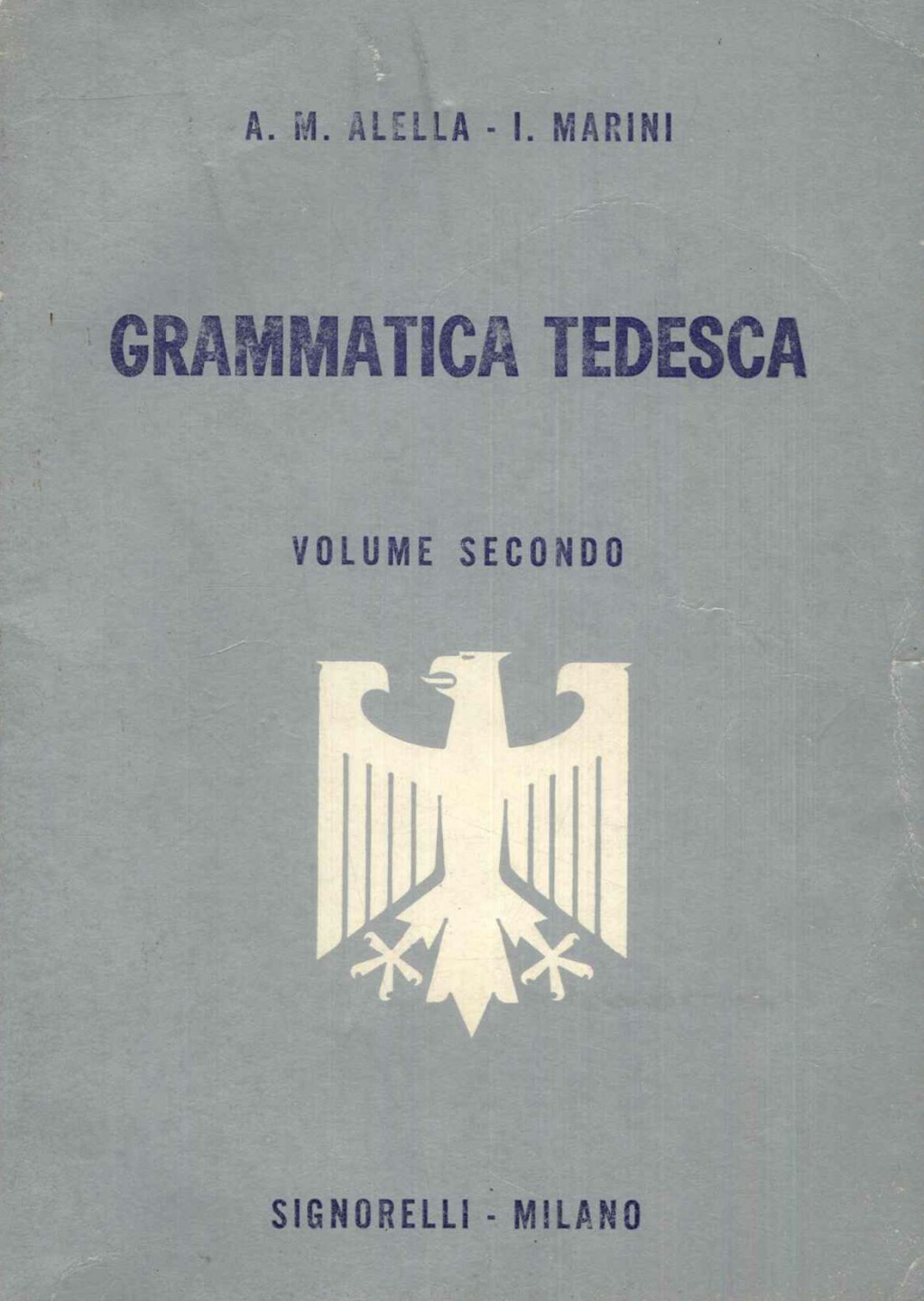 Grammatica tedesca volume secondo