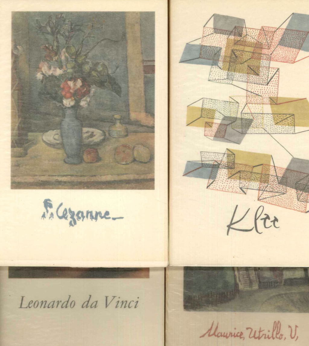 Cezanne, Klee, Leonardo Da Vinci, Utrillo