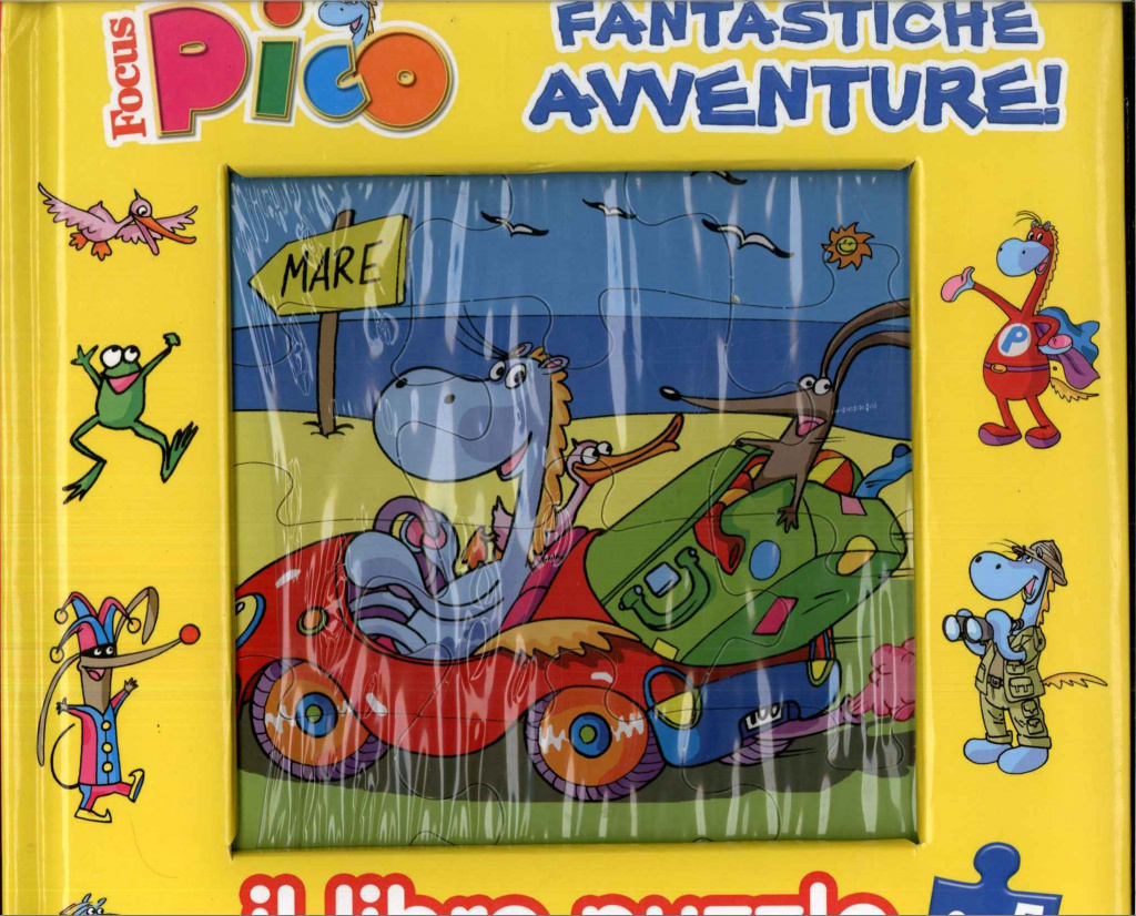 Fantastiche avventure! libro puzzle