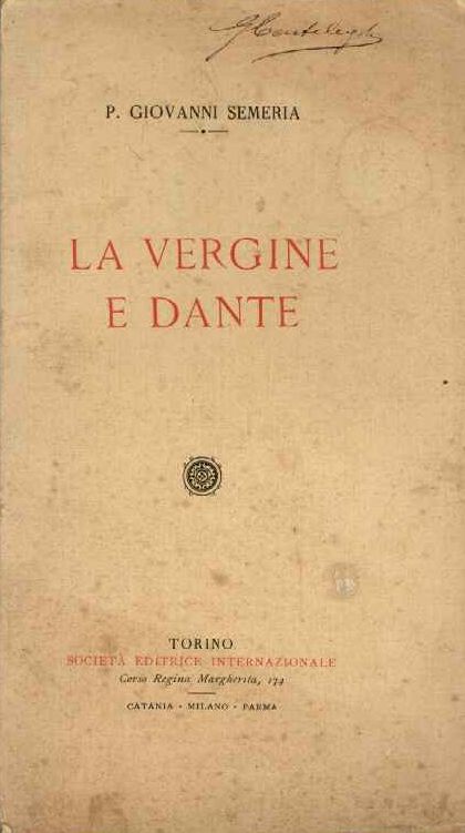 Vergine e Dante (La)