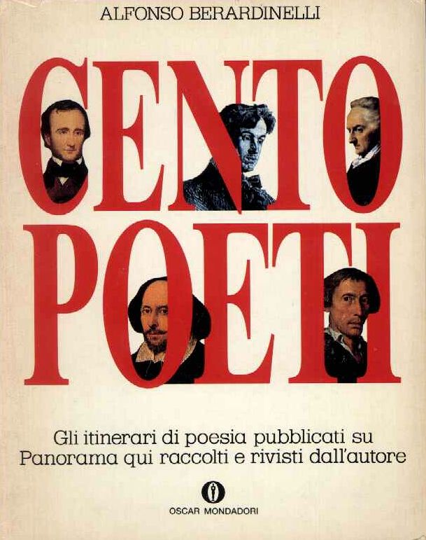 Cento poeti, Gli itinerari di poesia pubblicati su panorama
