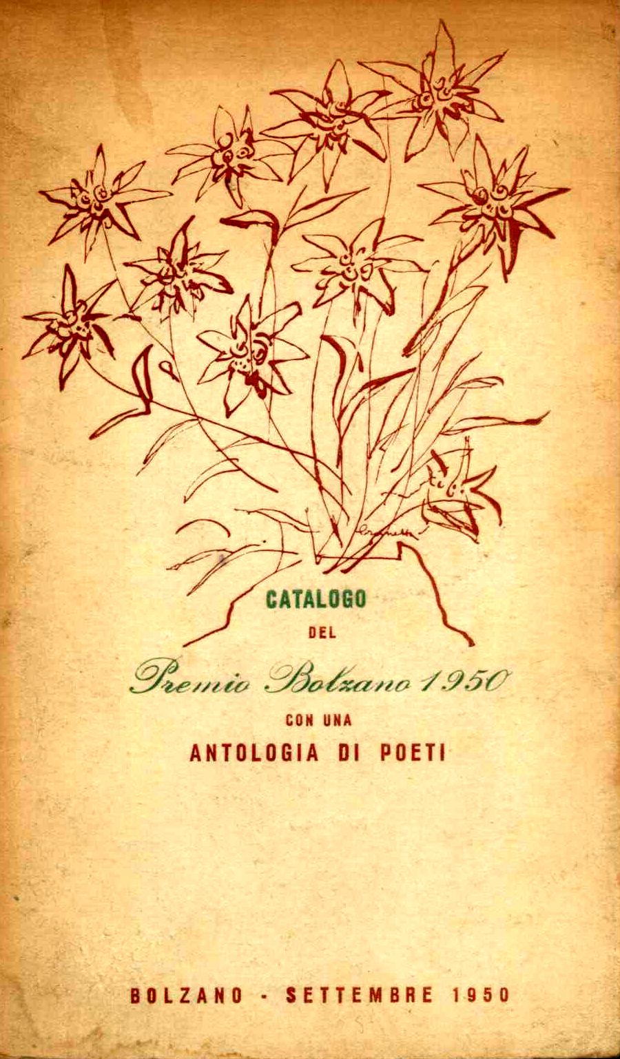 Catalogo del premio Bolzano 1950