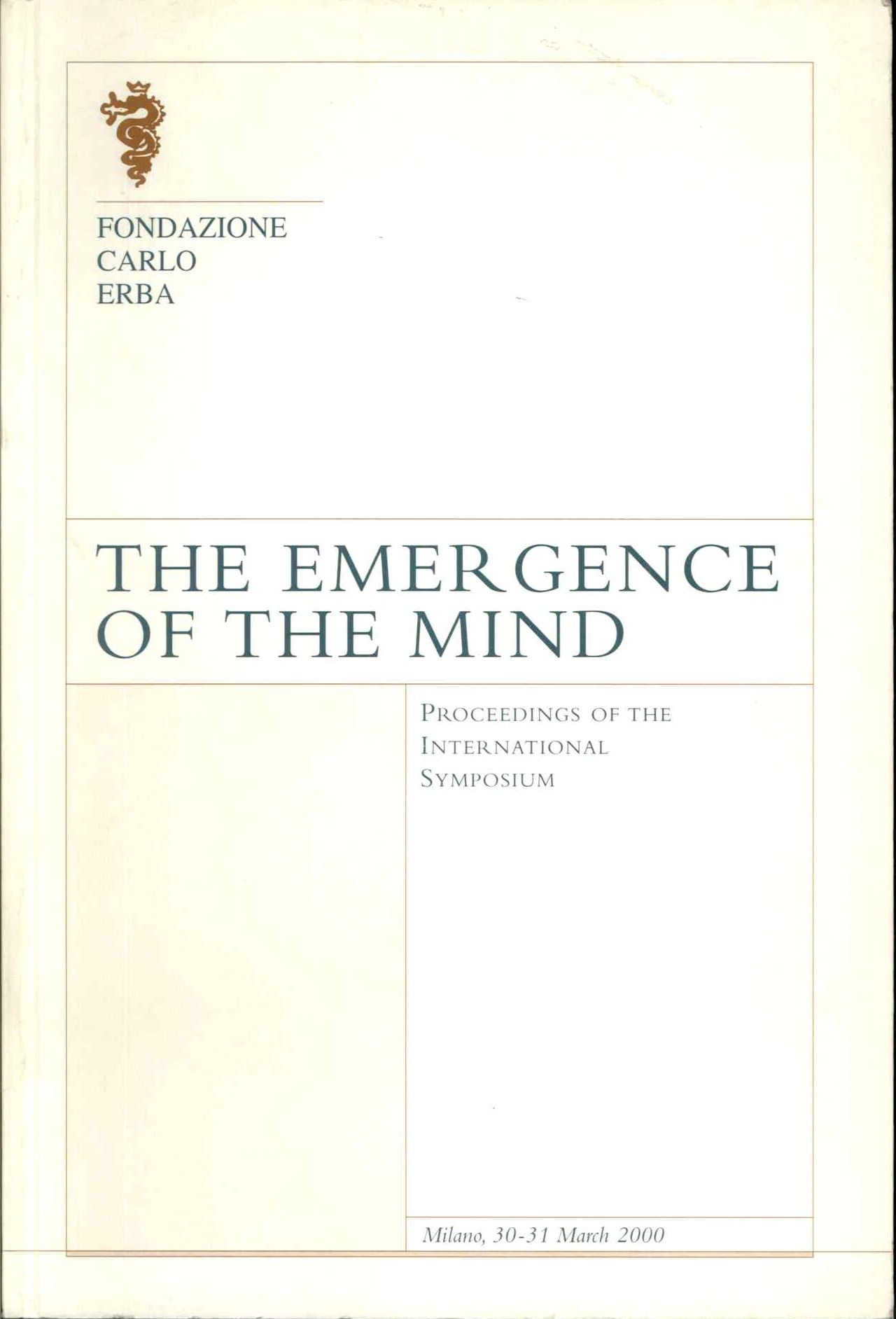 Emergence of the mind