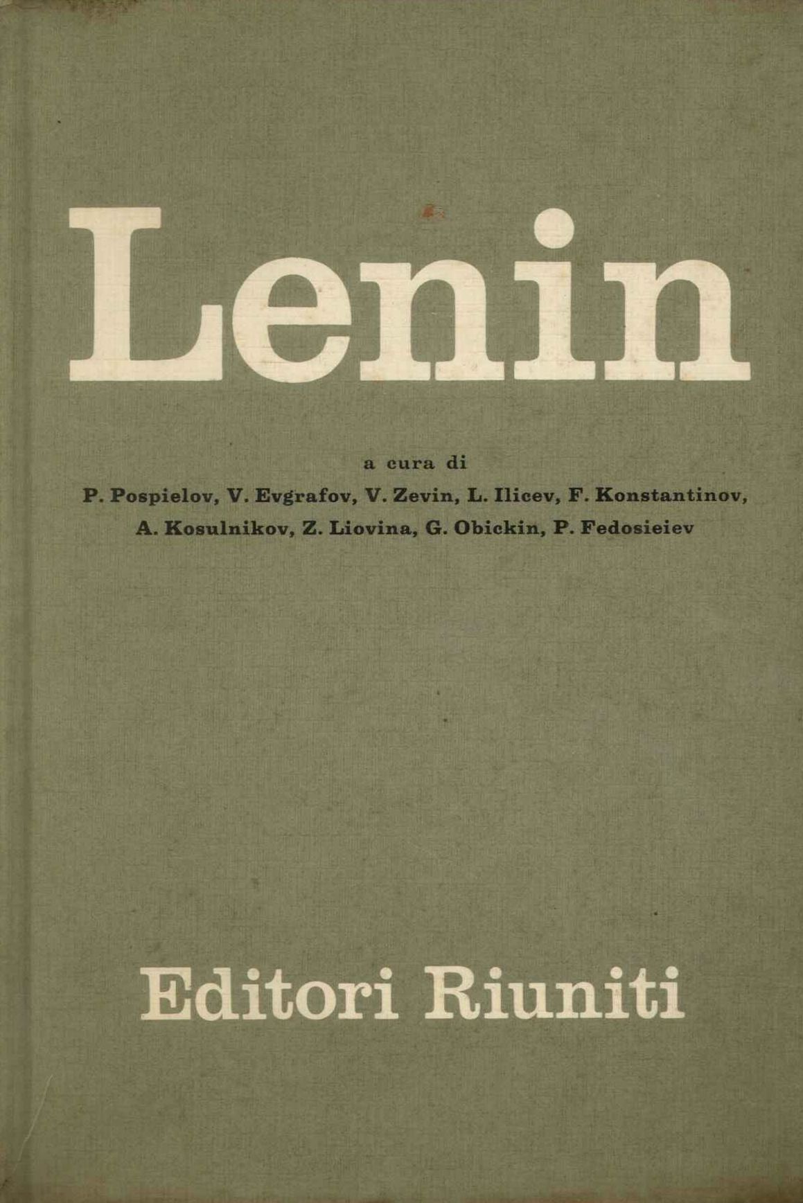 Vladimir Ilic Lenin
