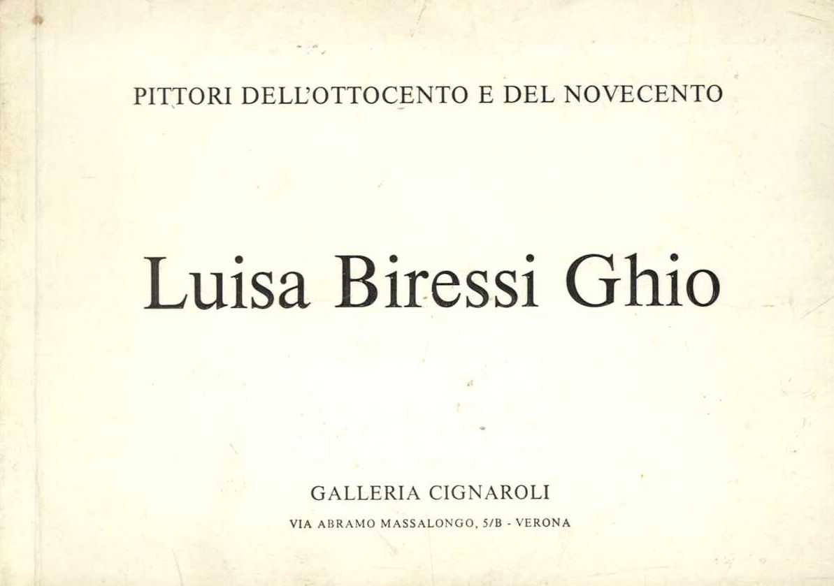 Luisa Biressi Ghio