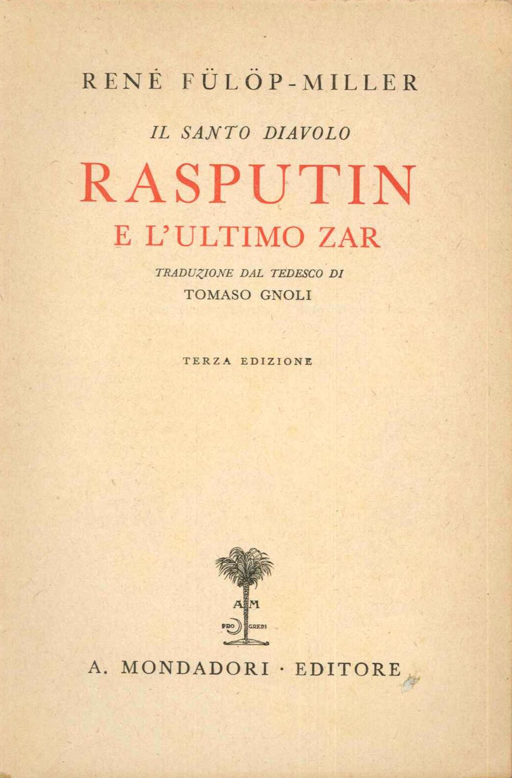 Rasputin e l'ultimo zar