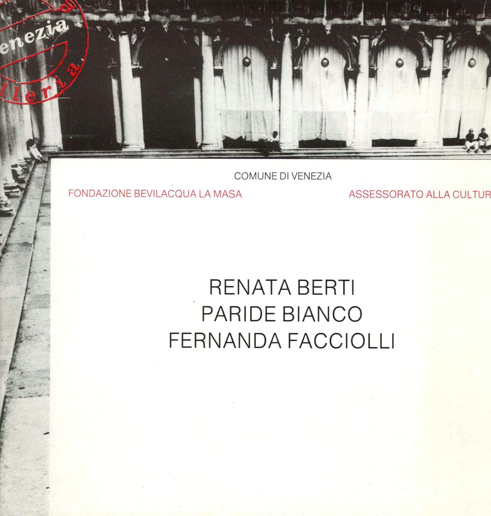 Renata Berti, Paride Bianco, Fernanda Faccioli