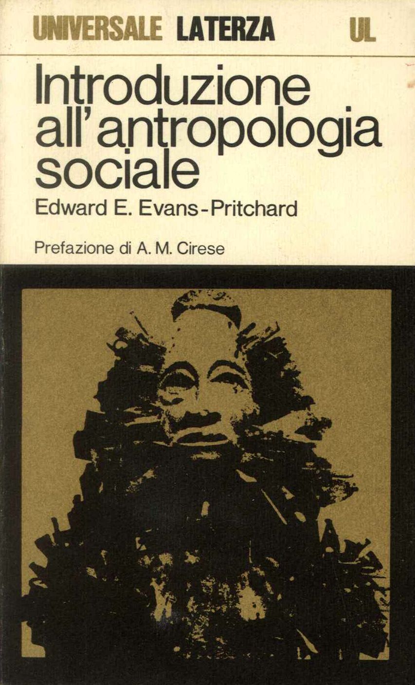 Introduzione all'antropologia sociale