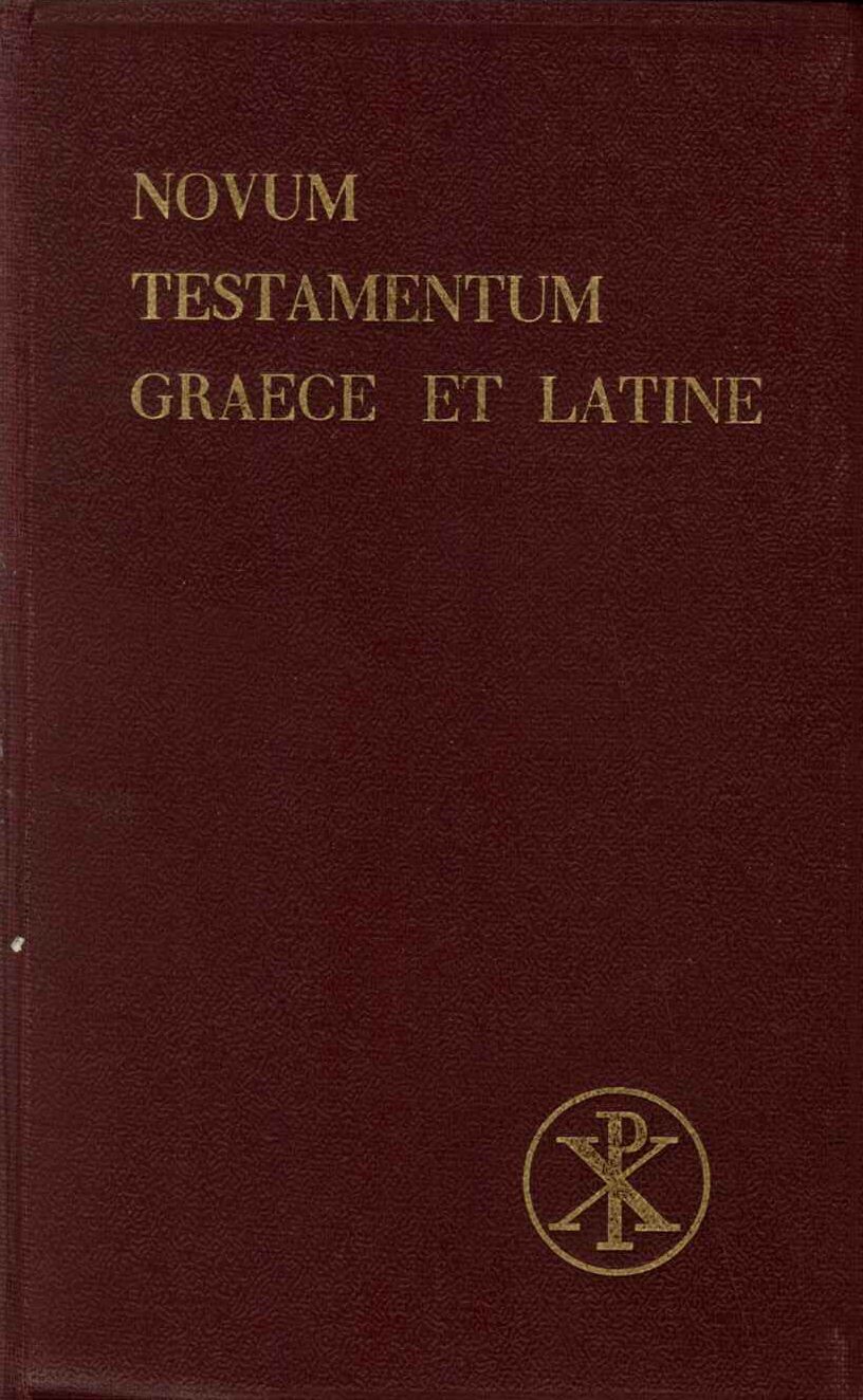 Novum Testamentum grace et latine