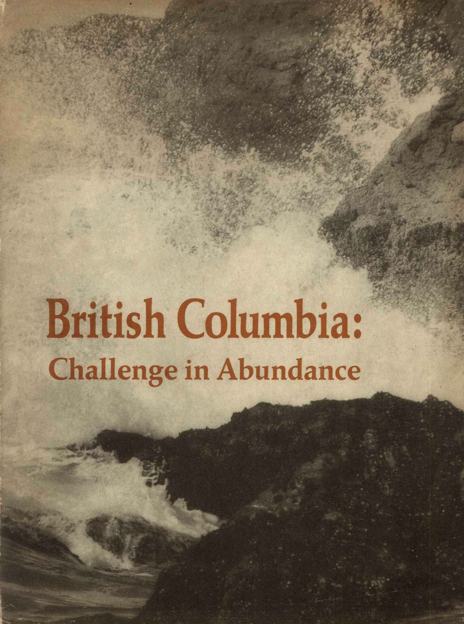 British Columbia: Challenge in Abundance - In Slipcase