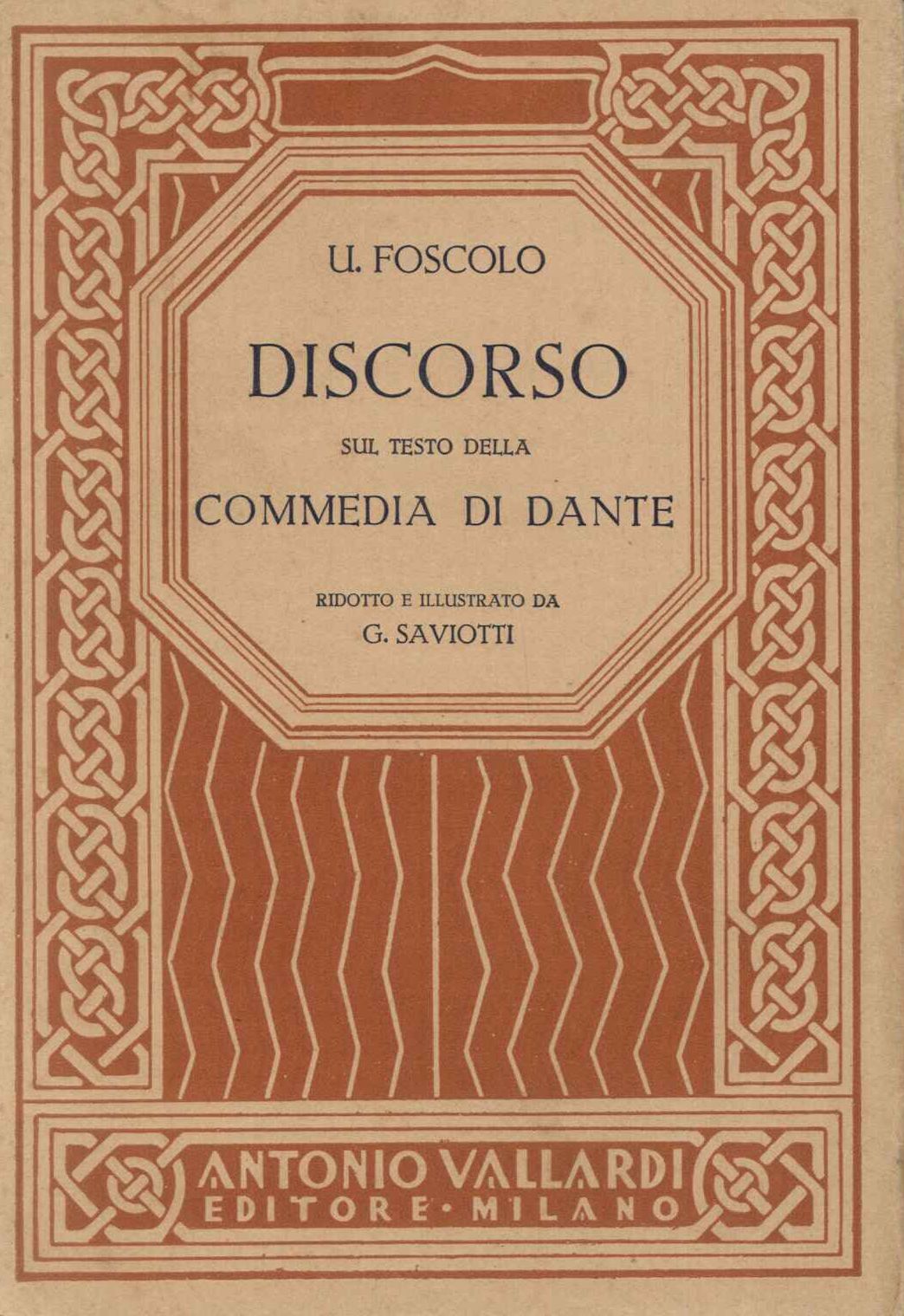 Discorso sul testo della Commedia di Dante