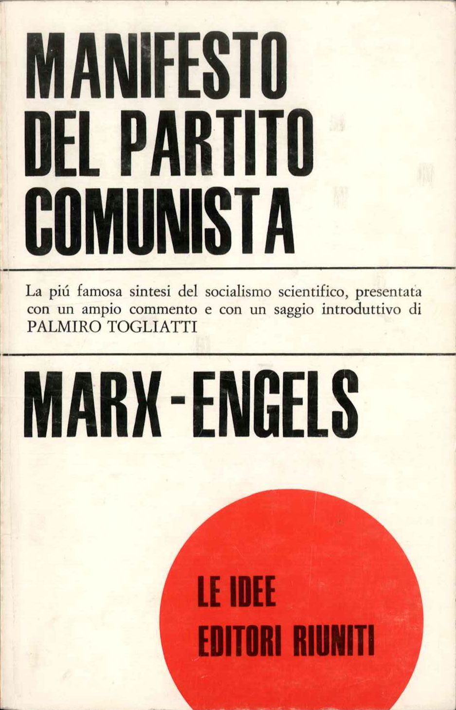 Manifesto del Partito comunista