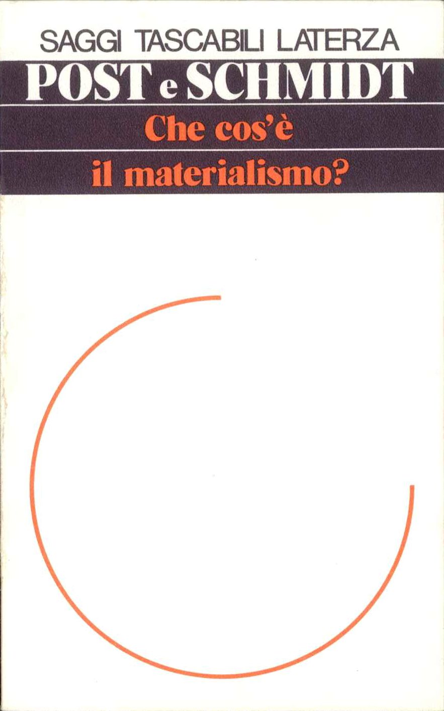 Che cos'è il materialismo?