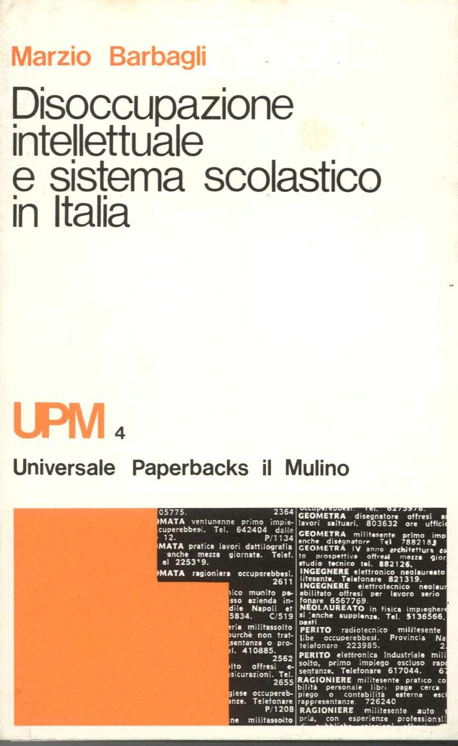Disoccupazione intelletuale e sistema scolastico in Italia