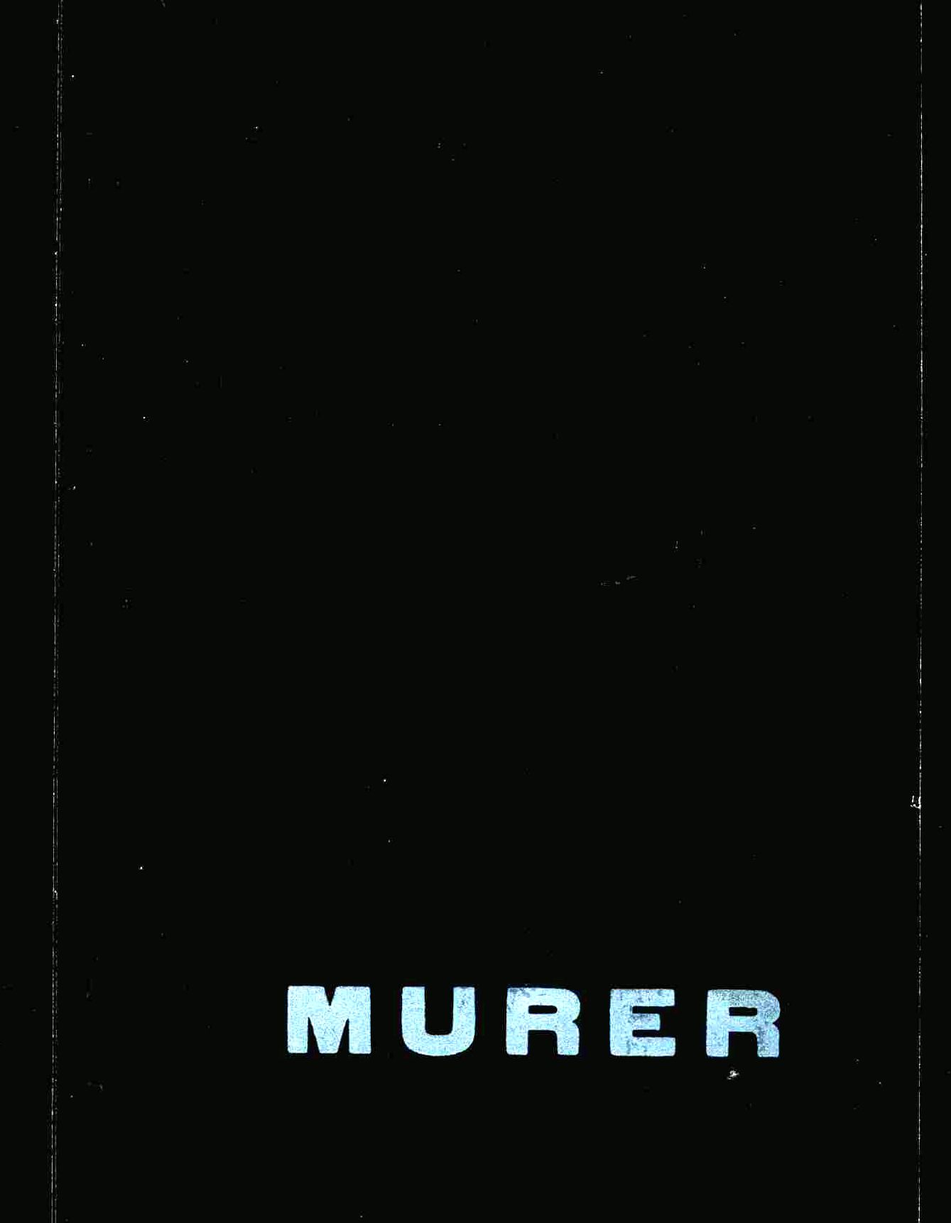 Murer (monografia piccola nera)
