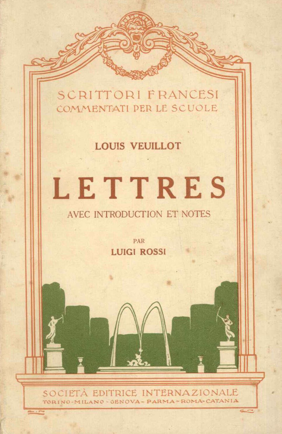 Lettres. avec introduction et notes