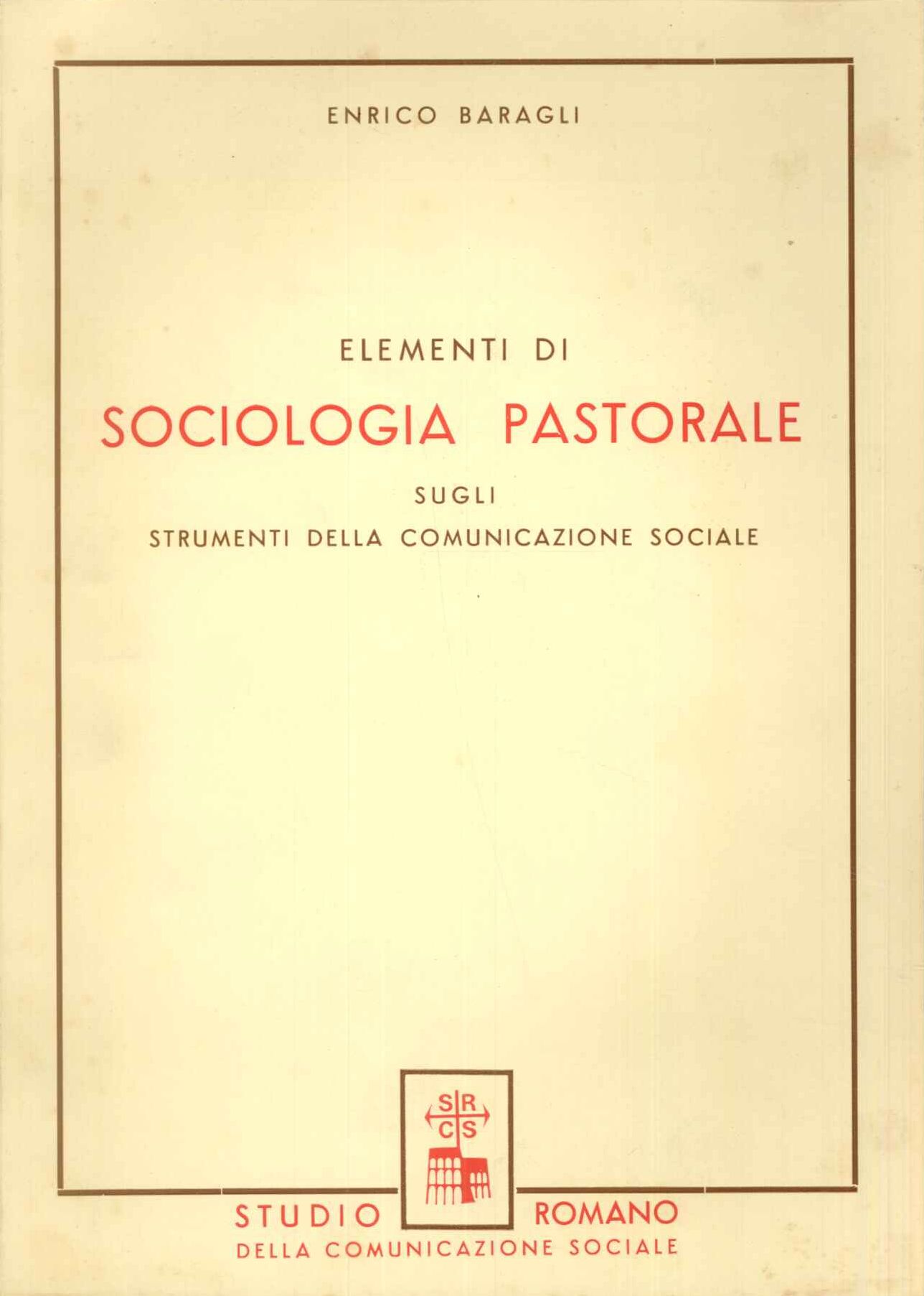 Elementi di sociologia pastorale