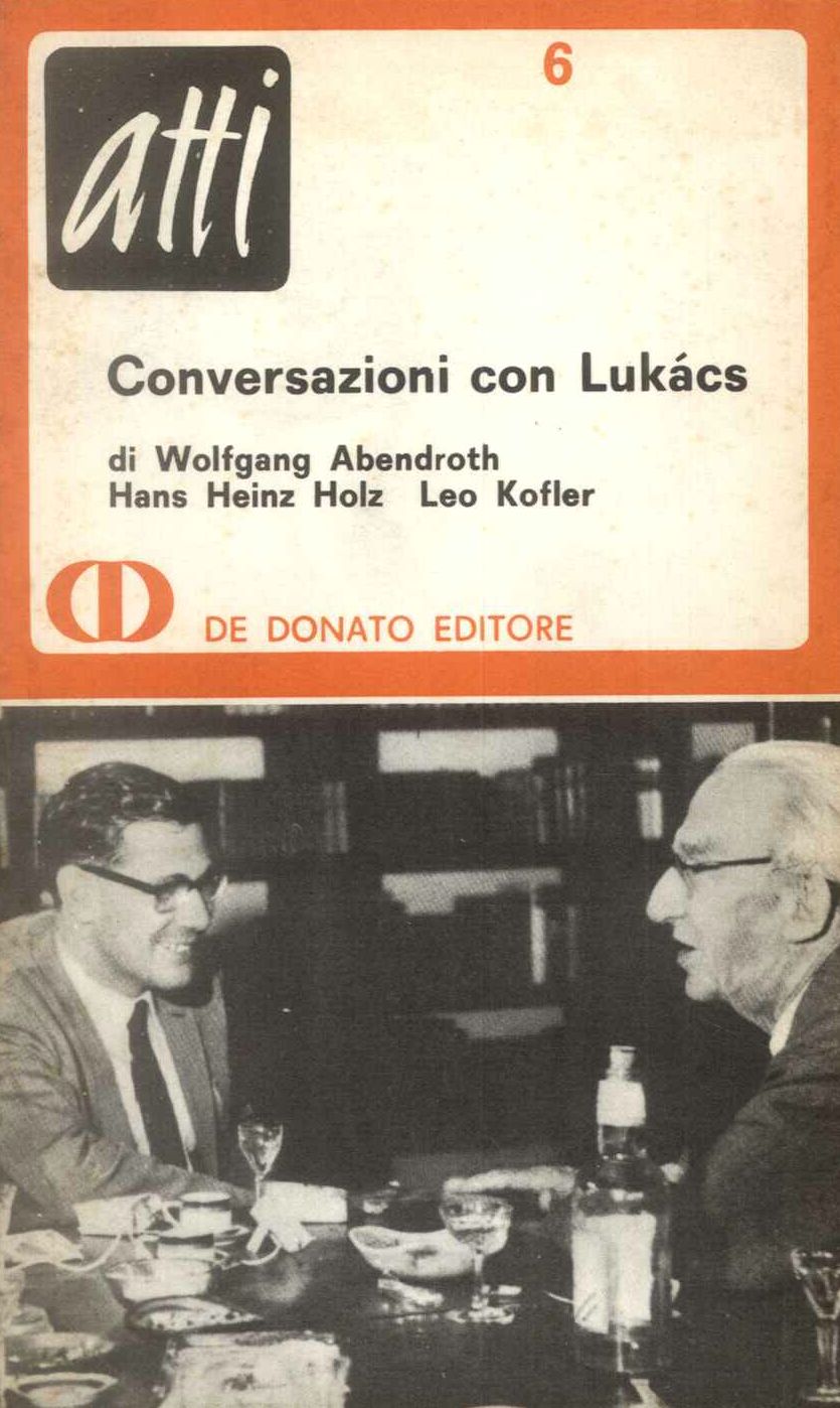 Conversazioni con Lukacs