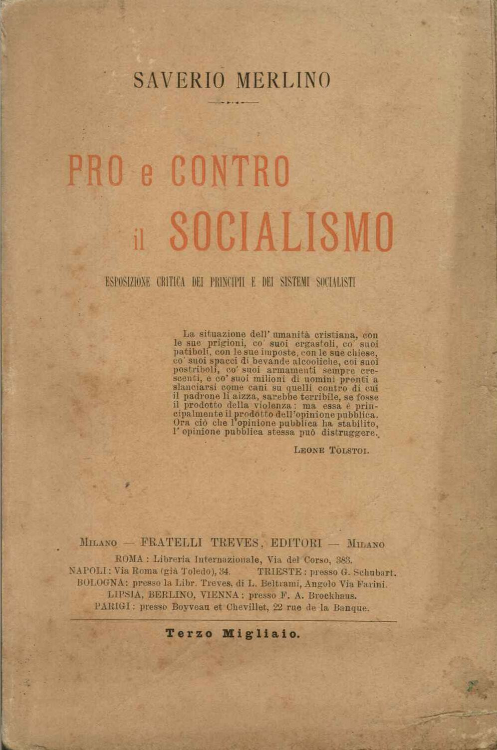Pro e contro il socialismo