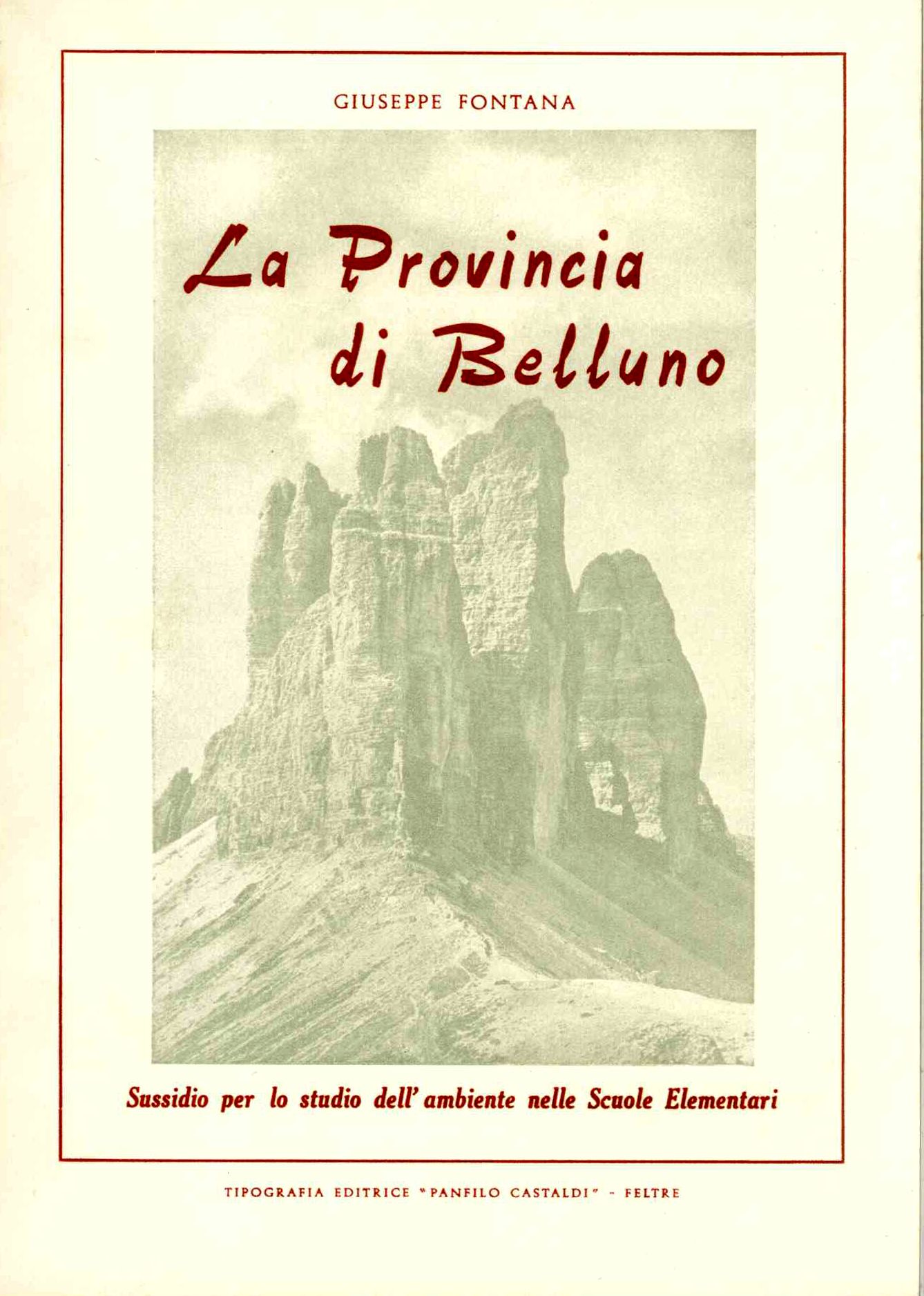 PROVINCIA DI BELLUNO (SUSSIDIO)