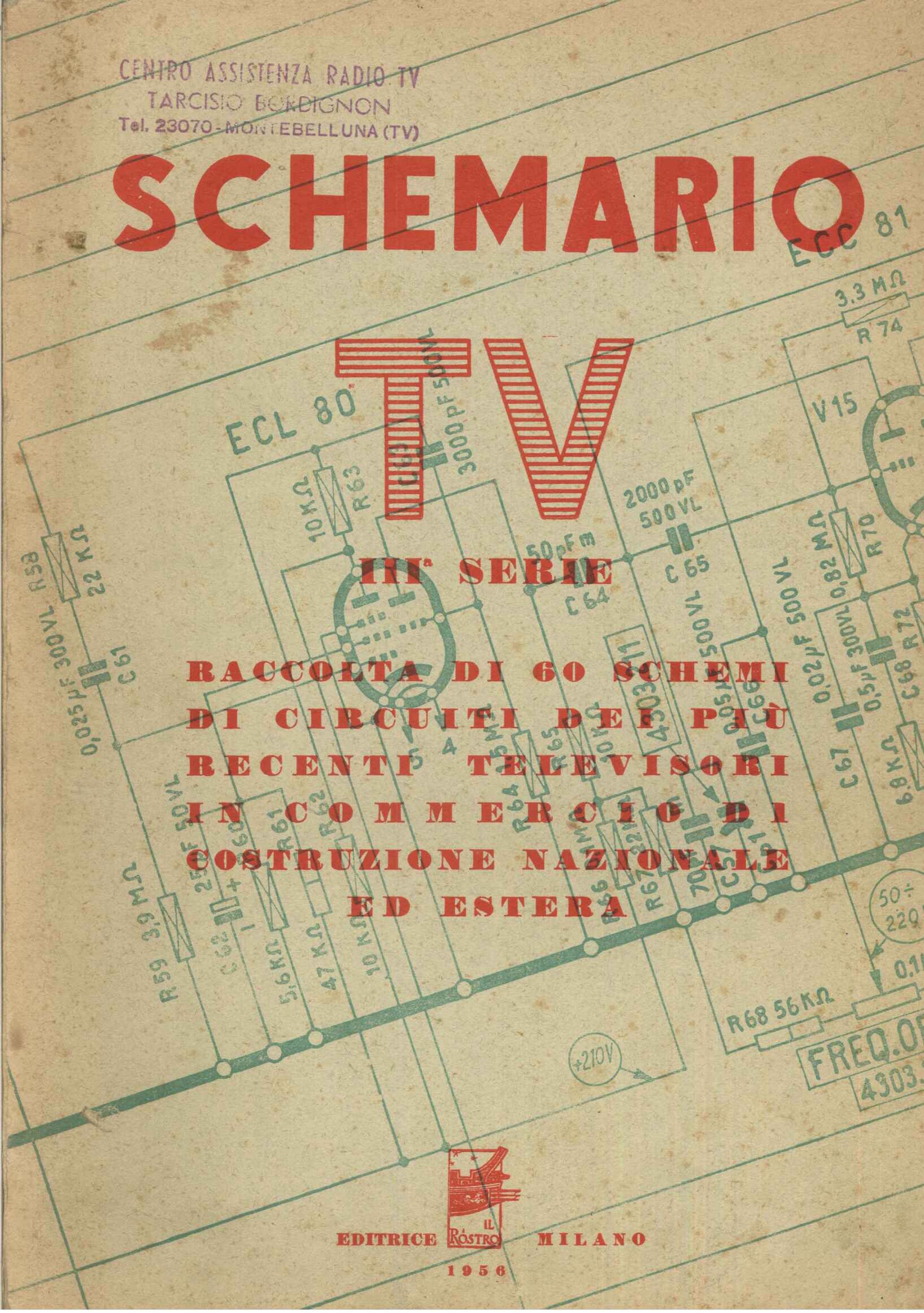 Schemario TV III a serie 1956