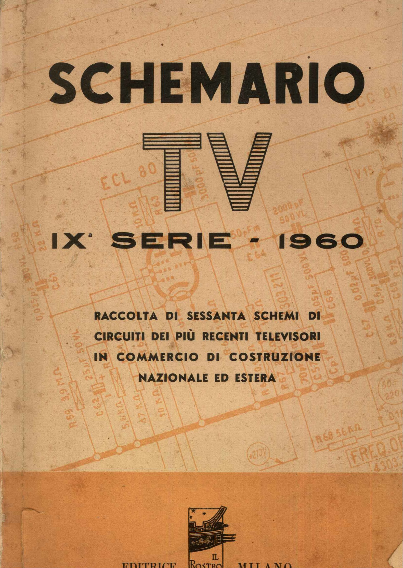 Schemario TV IX serie 1960