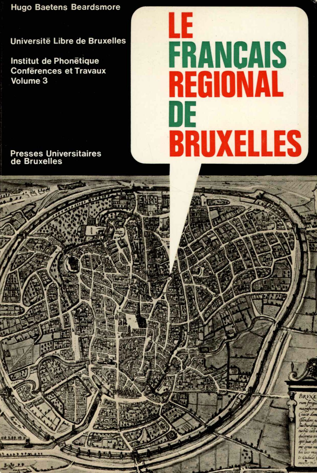 Le francais regional de Bruxelles