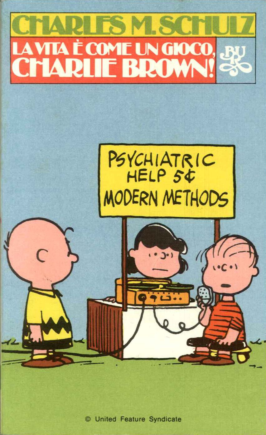 La vita è come un gioco Charlie Brown!